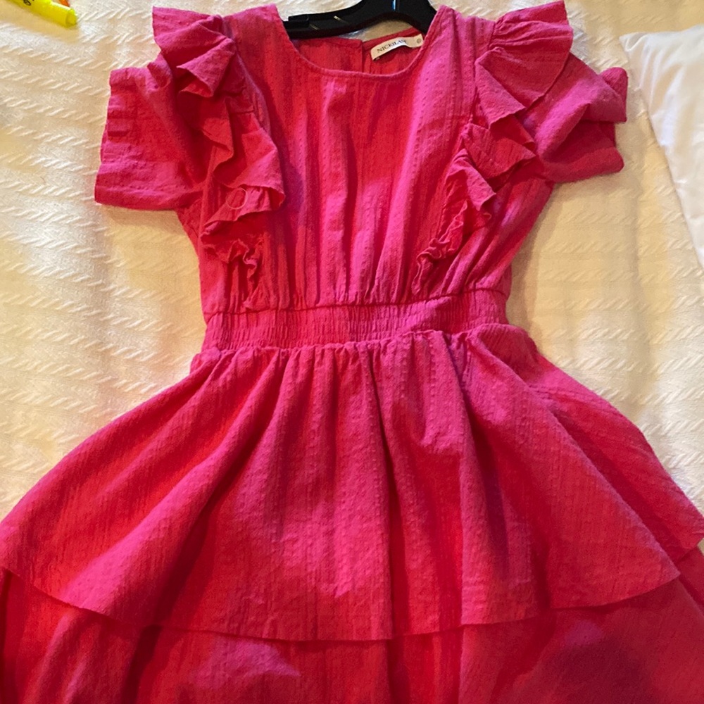 Pink love shack fancy dupe dress